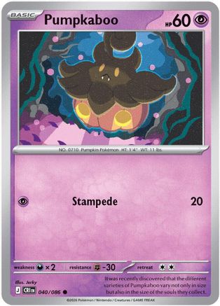 Pumpkaboo 040  ME04 Chaos Rising - Common