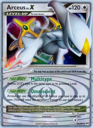 Arceus Lv.X (94) 094  - Holofoil Arceus - Ultra Rare
