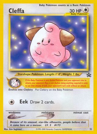 Cleffa 031/53  WoTC Promo - Promo