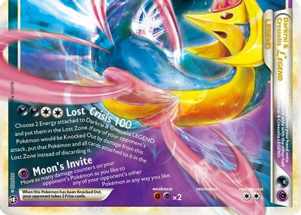 Darkrai & Cresselia Legend (Bottom) 100  - Holofoil Triumphant - Ultra Rare