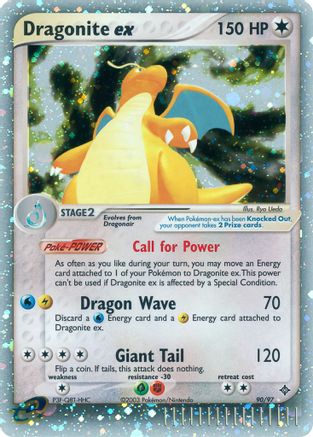 Dragonite ex 090  - Holofoil Dragon - Ultra Rare