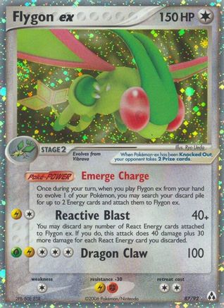 Flygon ex 087  - Holofoil Legend Maker - Ultra Rare