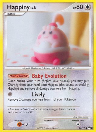 Happiny 014/017  POP Series 8 - Common