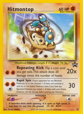 Hitmontop 037/53  WoTC Promo - Promo