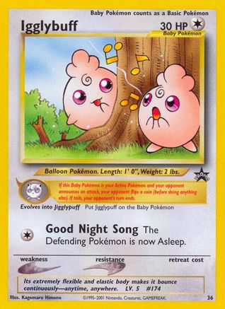 Igglybuff 036/53  WoTC Promo - Promo
