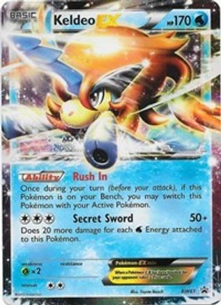 Keldeo EX BW61  - Holofoil Black and White Promos - Promo
