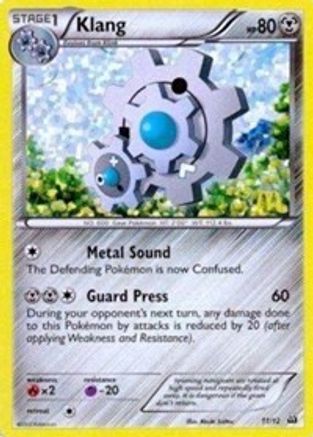 Klang 011/12  - Holofoil McDonalds Promos 2012 - Promo