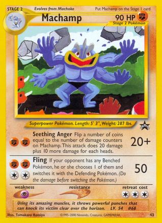 Machamp 043/53  WoTC Promo - Promo