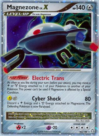 Magnezone LV.X 142  - Holofoil Legends Awakened - Ultra Rare