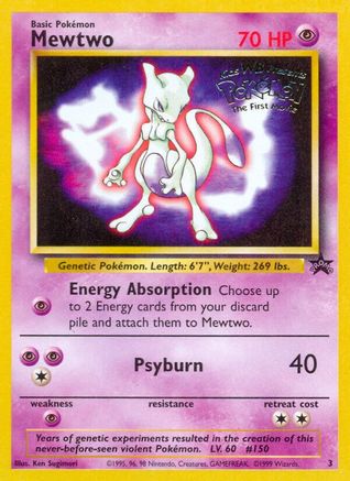 Mewtwo (Movie Promo) 003/53  WoTC Promo - Promo