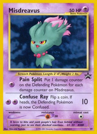Misdreavus 039/53  WoTC Promo - Promo
