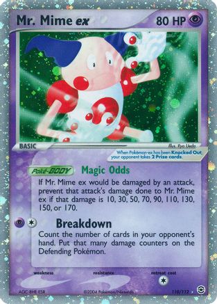 Mr. Mime ex 110/112  FireRed & LeafGreen - Ultra Rare