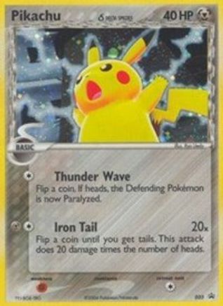 Pikachu (Delta Species) 035/40  - Holofoil Nintendo Promos - Promo