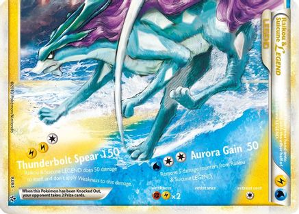 Raikou & Suicune Legend (Bottom) 093  - Holofoil Unleashed - Ultra Rare