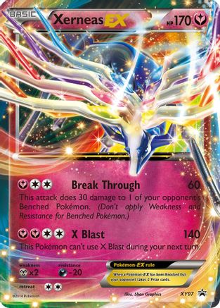 Xerneas EX XY07  - Holofoil XY Promos - Promo