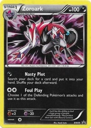 Zoroark BW09  - Holofoil Black and White Promos - Promo