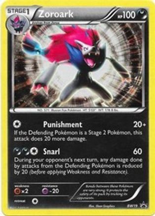 Zoroark BW19  - Holofoil Black and White Promos - Promo