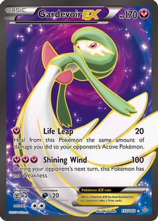 Gardevoir EX (155 Full Art) 155/160  - Holofoil XY  Primal Clash - Ultra Rare