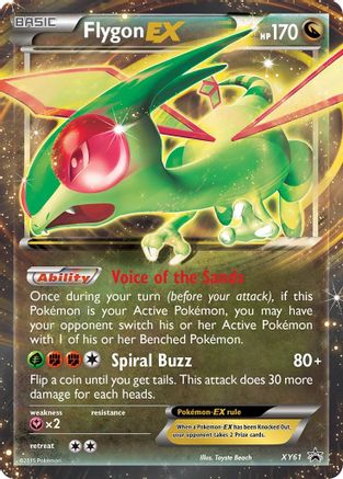 Flygon EX XY61  - Holofoil XY Promos - Promo