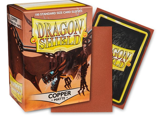 Dragon Shield Sleeves: Standard Matte - Copper 100CT