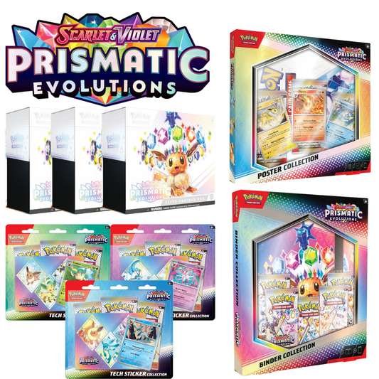 Prismatic Evolutions Skippy Bundle (Preorder - Ships by 1/17/25)