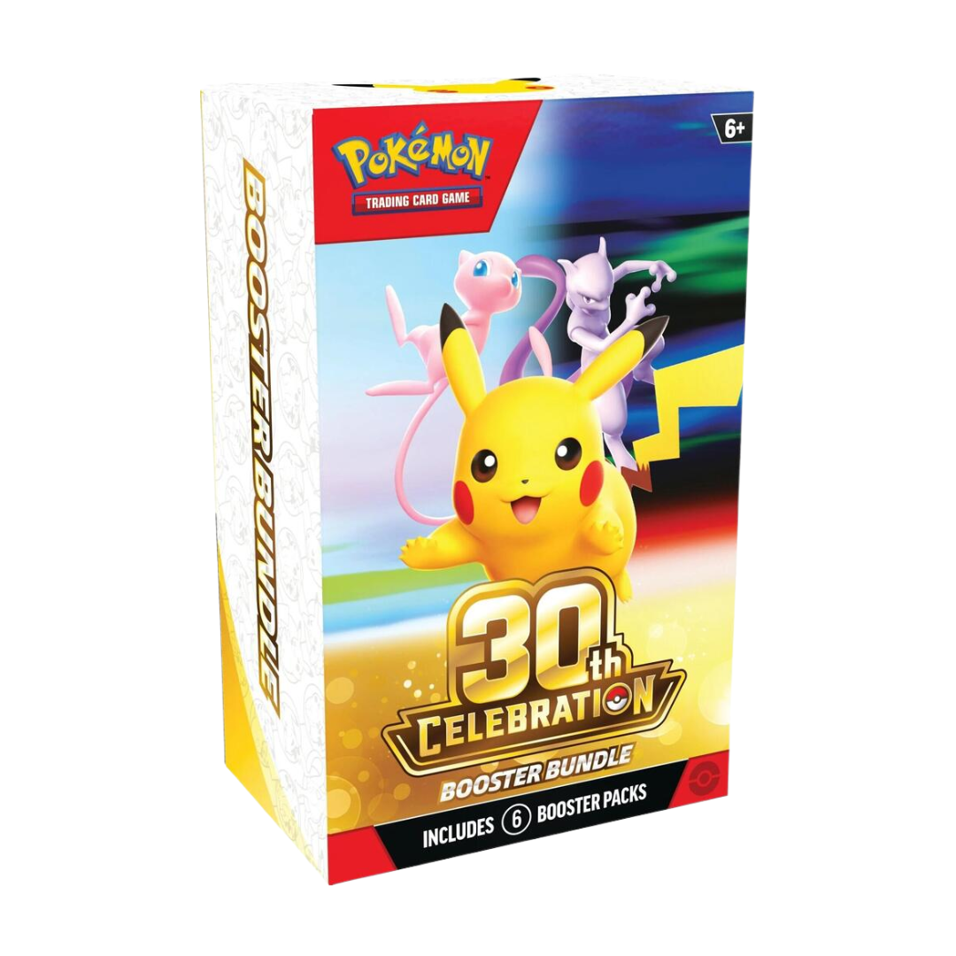 Pokémon 30th Anniversary Booster Bundle (Cases Available)
