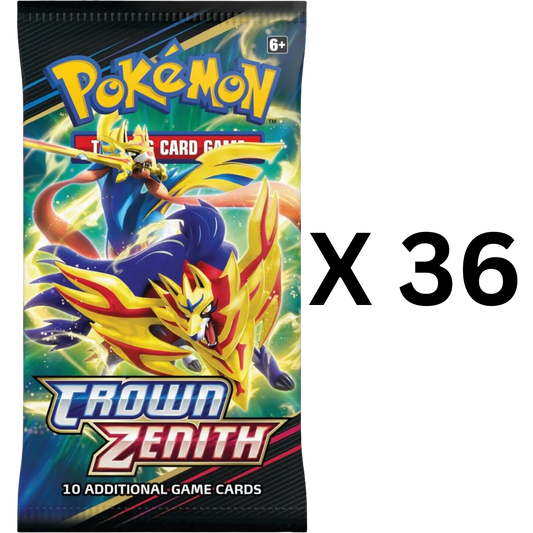 Pokémon Crown Zenith 36 Loose Pack Bundle