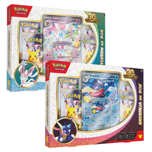 Pokémon 30th Anniversary ex Box [Set of 2] (Preorder: Ships by 9/16/2026)