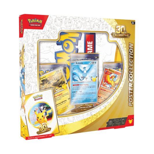 Pokémon 30th Anniversary Poster Collection (Preorder: Ships by 9/16/2026)