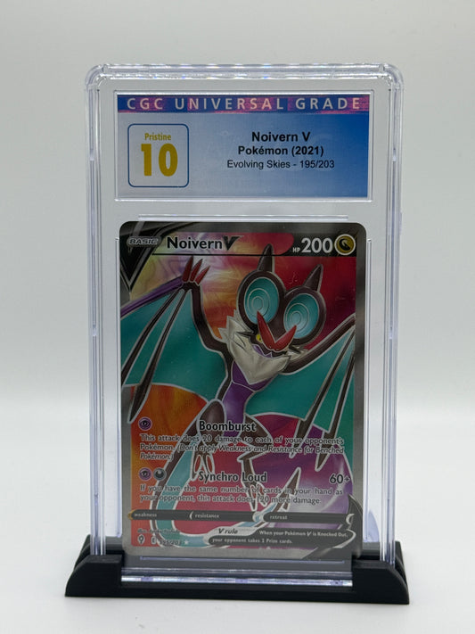 CGC Pristine 10 2021 Evolving Skies English Noivern V #195