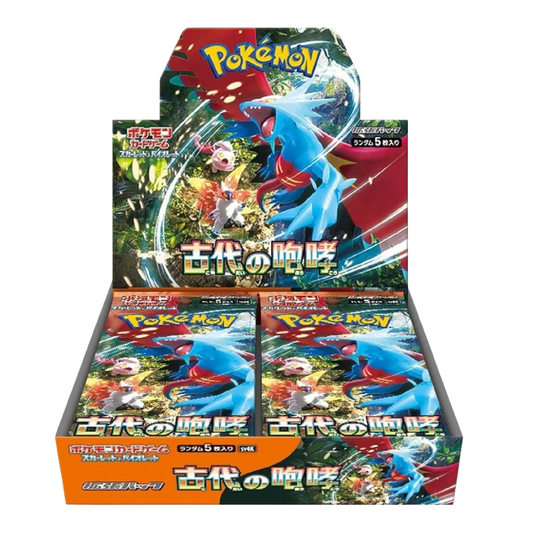 Pokémon Ancient Roar Japanese Booster Box Sv4k