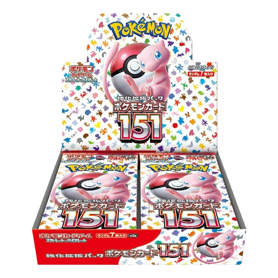 Pokémon 151 Japanese Booster Box Sv2a