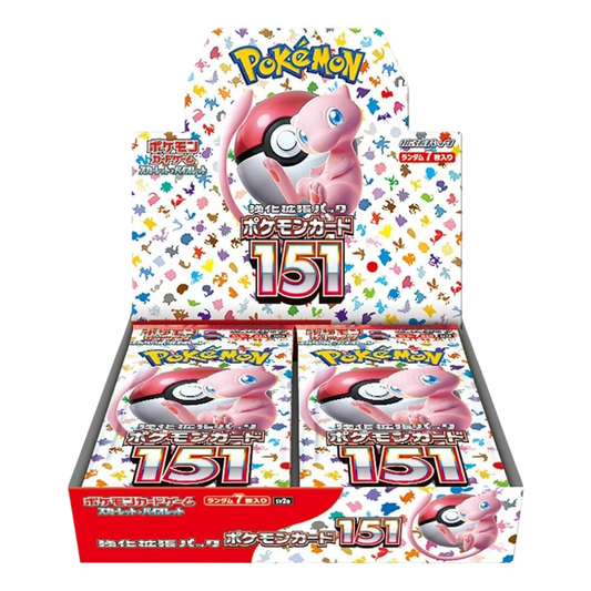 Pokémon 151 Japanese Booster Box Sv2a