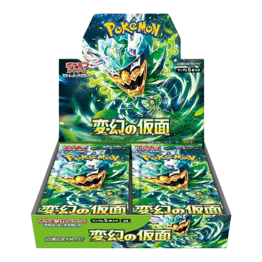 Pokémon Mask of Change Japanese Booster Box Sv6