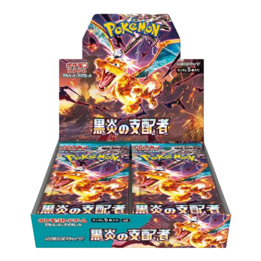 Pokémon Ruler of the Black Flame Japanese Booster Box Sv3