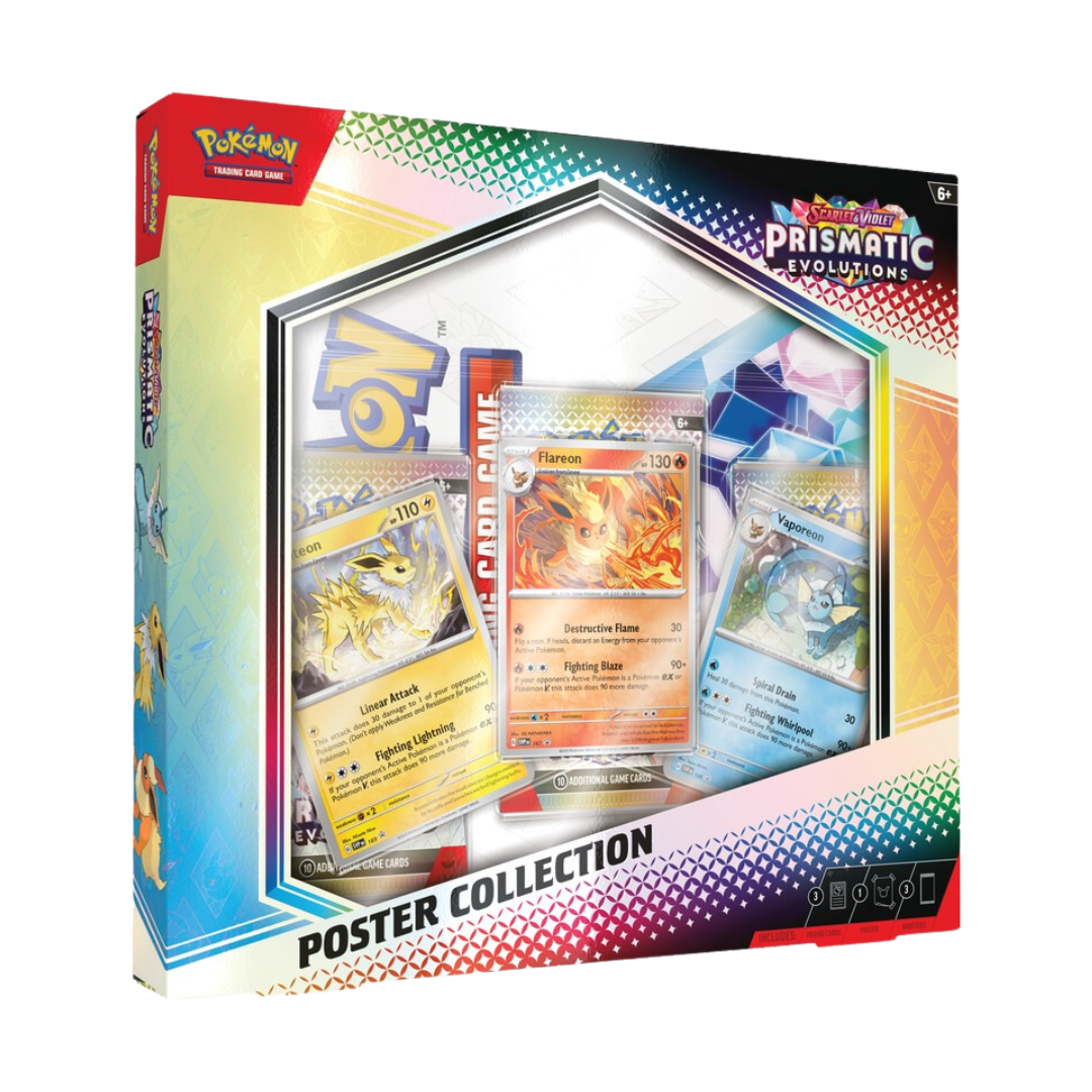 Prismatic Evolutions Poster Collection (Preorder - Ships by 01/17/2025)