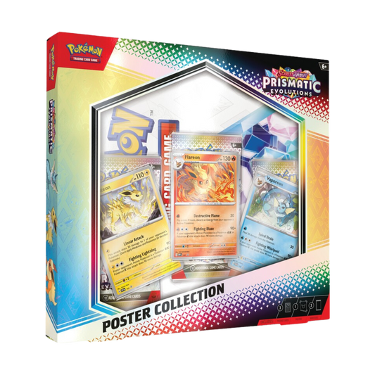 Prismatic Evolutions Poster Collection (Preorder - Ships by 01/17/2025)