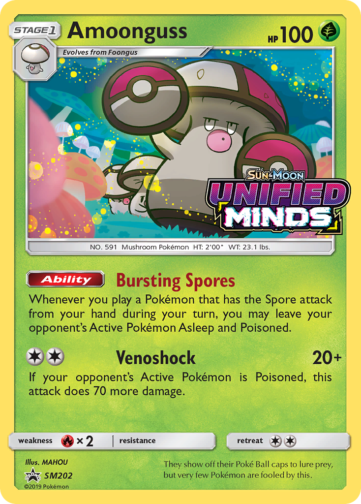 Amoonguss SM202  - Holofoil SM Promos - Promo