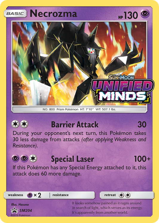 Necrozma SM204  - Holofoil SM Promos - Promo