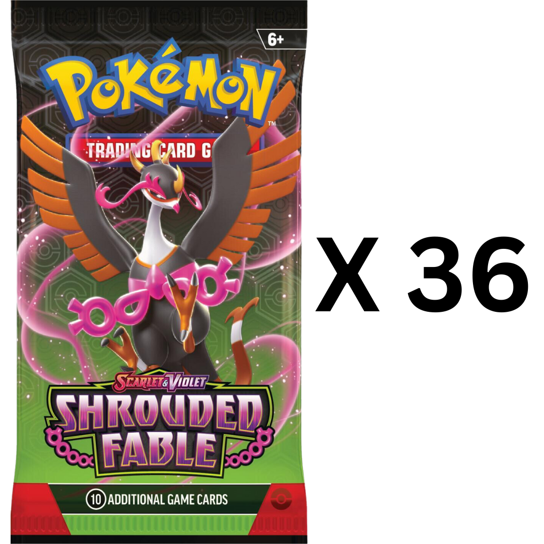 Pokémon Shrouded Fable 36 Loose Pack Bundle