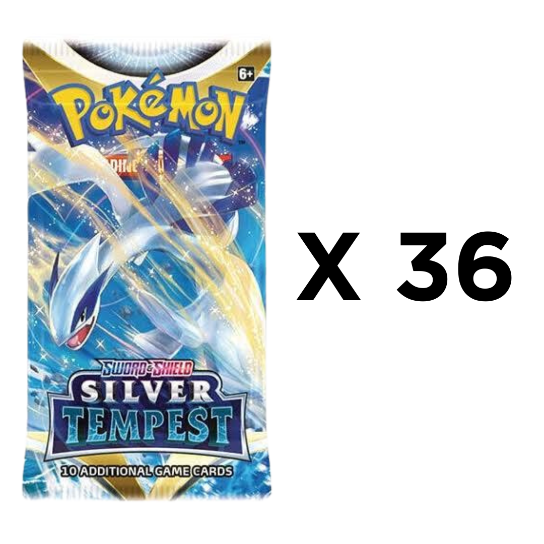 Pokémon Silver Tempest 36 Loose Pack Bundle