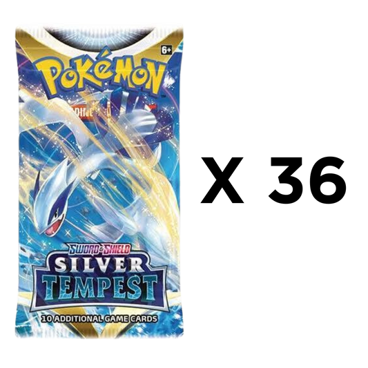 Pokémon Silver Tempest 36 Loose Pack Bundle