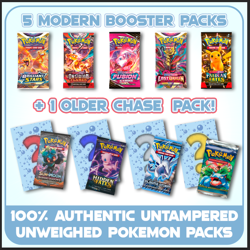 Skiplup's Secret Stash Pokémon Packs! (Guaranteed Sun/Moon or Earlier!)