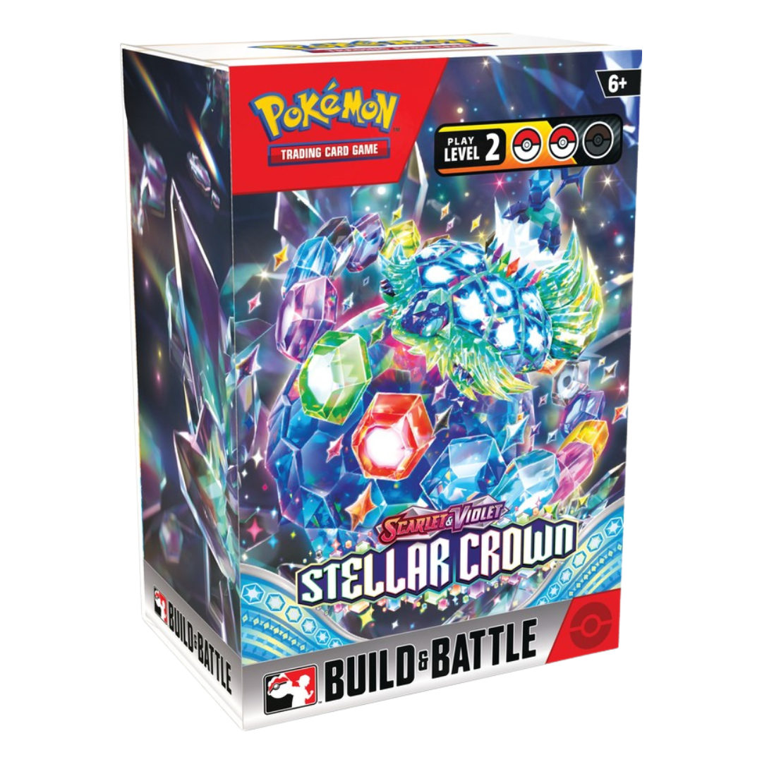 Pokémon Stellar Crown Build & Battle Box (Preorder - Ships by 09/27/2024)