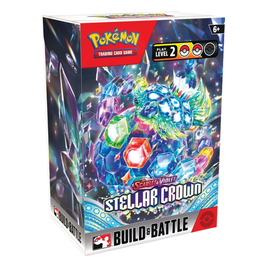 Pokémon Stellar Crown Build & Battle Box (Preorder - Ships by 09/27/2024)