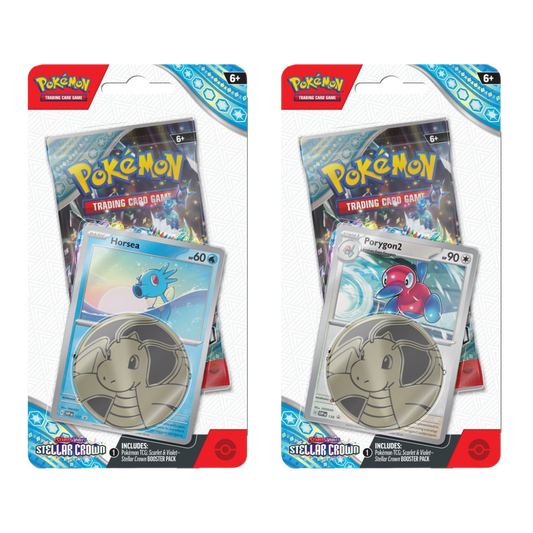 Pokémon Stellar Crown Checklane Blister [Set of 2]