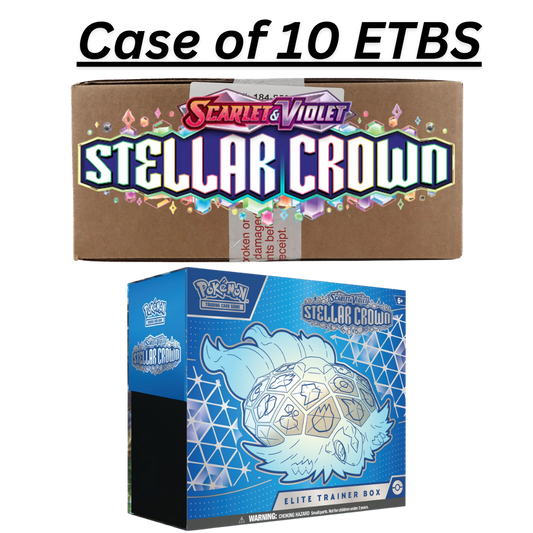 Pokémon Stellar Crown Elite Trainer Box CASE