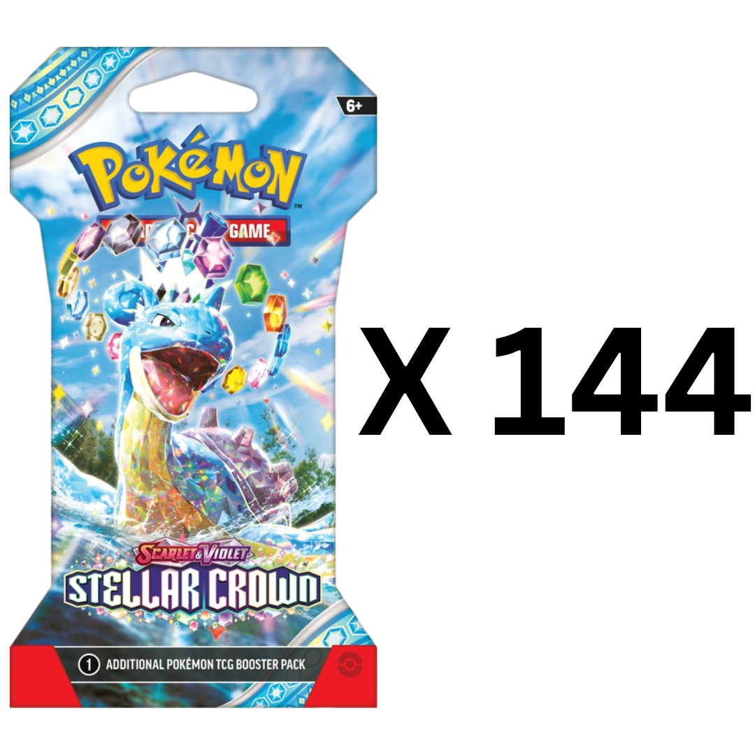 Pokémon Stellar Crown Sleeved Booster CASE