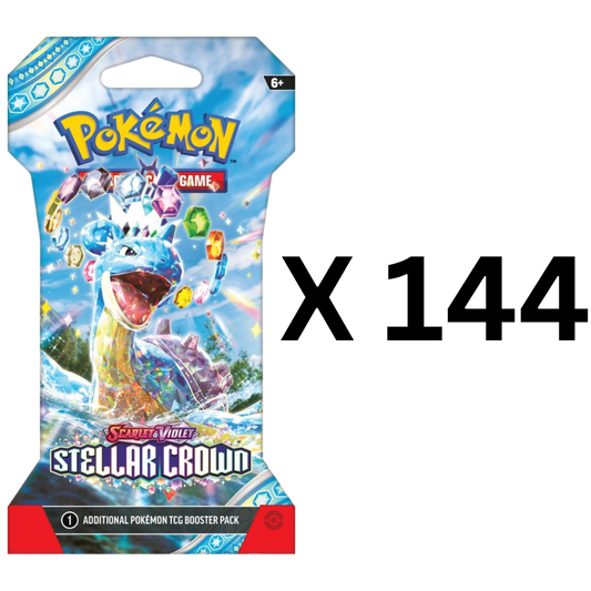 Pokémon Stellar Crown Sleeved Booster CASE