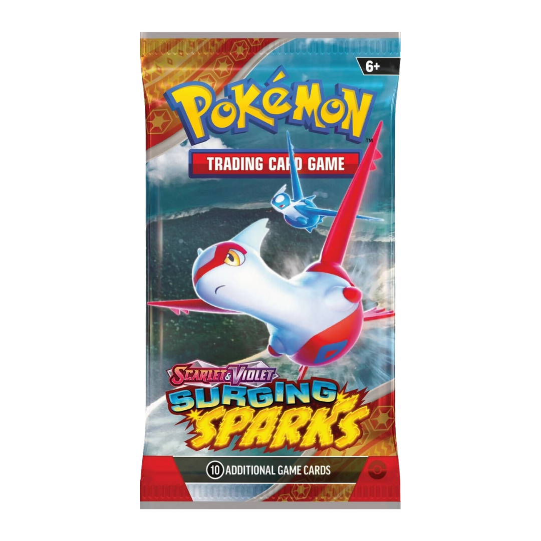 Pokémon Surging Sparks Booster Pack (Preorder - Ships by 11/08/2024)